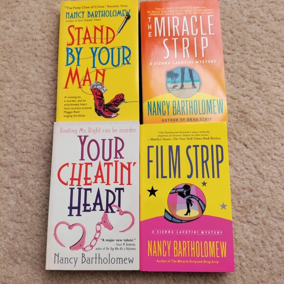 Lot of (4) Nancy Bartholomew Paperback Books. Cond: Very Good - Picture 1 of 7